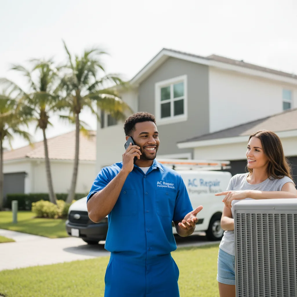 AC Repair Pompano Beach customer support in Merritt Island